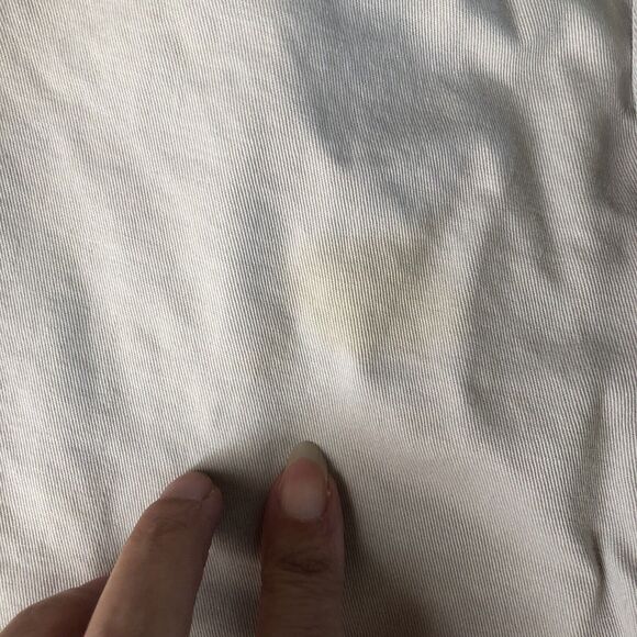 GapKhakis Mens Chino Beige Pants Size 36 With Colorful Buttons - Picture 10 of 16